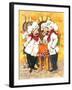 Soup Chefs-Jerianne Van Dijk-Framed Art Print