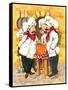 Soup Chefs-Jerianne Van Dijk-Framed Stretched Canvas