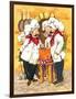 Soup Chefs-Jerianne Van Dijk-Framed Premium Giclee Print