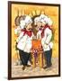 Soup Chefs-Jerianne Van Dijk-Framed Premium Giclee Print