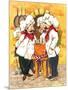 Soup Chefs-Jerianne Van Dijk-Mounted Premium Giclee Print