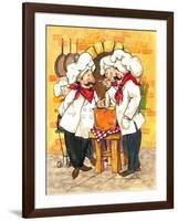 Soup Chefs-Jerianne Van Dijk-Framed Art Print