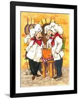 Soup Chefs-Jerianne Van Dijk-Framed Art Print