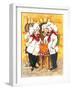 Soup Chefs-Jerianne Van Dijk-Framed Art Print