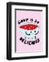 Soup is So Delicious-null-Framed Giclee Print