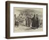 Soup Kitchen for Homeless Peasants at Belgrade-Charles Robinson-Framed Giclee Print