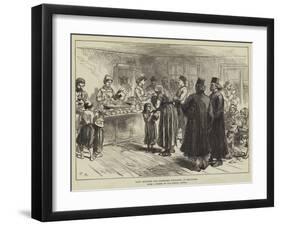 Soup Kitchen for Homeless Peasants at Belgrade-Charles Robinson-Framed Giclee Print