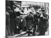 Soup Kitchen for the Needy, Les Halles, German-Occupied Paris, February 1941-null-Mounted Giclee Print