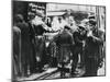 Soup Kitchen for the Needy, Les Halles, German-Occupied Paris, February 1941-null-Mounted Giclee Print