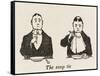 Soup Tie-William Heath Robinson-Framed Stretched Canvas