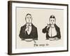 Soup Tie-William Heath Robinson-Framed Art Print