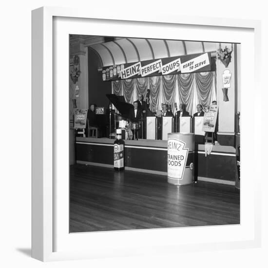 Soupa Dance, Heinz Roadshow, Mexborough, South Yorkshire, 1964-Michael Walters-Framed Photographic Print