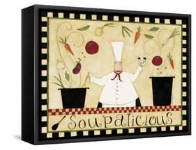 Soupalicious-Dan Dipaolo-Framed Stretched Canvas
