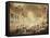 Souper des Dames dans la salle de spectacles des Tuileries en 1835-Eugène Viollet-le-Duc-Framed Stretched Canvas