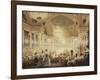 Souper des Dames dans la salle de spectacles des Tuileries en 1835-Eugène Viollet-le-Duc-Framed Giclee Print