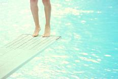 Feet on a Diving Board-soupstock-Photographic Print