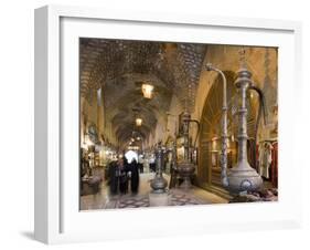 Souq Ash-Shouna in Aleppo, Syria-Julian Love-Framed Photographic Print