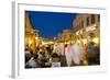 Souq Waqif at Dusk, Doha, Qatar, Middle East-Frank Fell-Framed Photographic Print