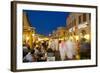 Souq Waqif at Dusk, Doha, Qatar, Middle East-Frank Fell-Framed Photographic Print