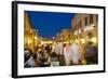 Souq Waqif at Dusk, Doha, Qatar, Middle East-Frank Fell-Framed Photographic Print