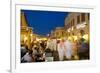 Souq Waqif at Dusk, Doha, Qatar, Middle East-Frank Fell-Framed Photographic Print