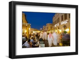 Souq Waqif at Dusk, Doha, Qatar, Middle East-Frank Fell-Framed Photographic Print