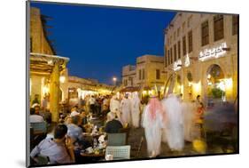 Souq Waqif at Dusk, Doha, Qatar, Middle East-Frank Fell-Mounted Photographic Print