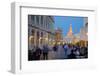 Souq Waqif Looking Towards the Spiral Mosque of the Kassem Darwish Fakhroo Islamic Centre-Frank Fell-Framed Photographic Print