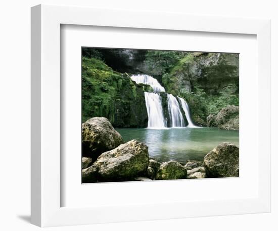 Source Du Lison, Jura, Franche-Comte, France-Michael Short-Framed Photographic Print