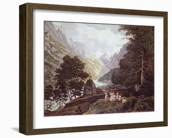 Source of Ganges, 1820-James Edwin Mcconnell-Framed Giclee Print