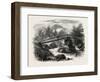 Source of the Juniata, Pennsylvania, USA, 1870s-null-Framed Giclee Print