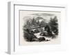 Source of the Juniata, Pennsylvania, USA, 1870s-null-Framed Giclee Print