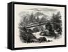 Source of the Juniata, Pennsylvania, USA, 1870s-null-Framed Stretched Canvas