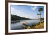 Source of the Nile in Jinja, Uganda, East Africa, Africa-Michael-Framed Photographic Print