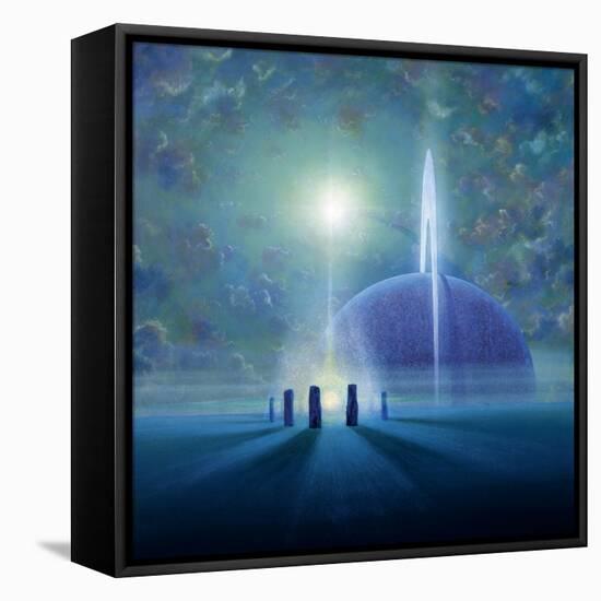 Source of Truth-Simon Cook-Framed Stretched Canvas