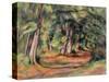 Sous-Bois 1890-94-Paul Cézanne-Stretched Canvas