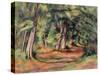 Sous-Bois 1890-94-Paul Cézanne-Stretched Canvas