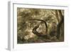 Sous-bois, arbres aux branches tortueuses-Pierre Henri de Valenciennes-Framed Giclee Print