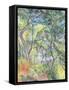 Sous-Bois, c.1894-Paul Cezanne-Framed Stretched Canvas