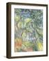 Sous-Bois, c.1894-Paul Cezanne-Framed Giclee Print