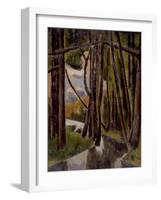 Sous-bois-Roger de la Fresnay-Framed Giclee Print