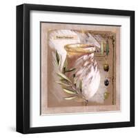 Sous l'olivier-Pascal Cessou-Framed Art Print