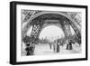 Sous la Tour Eiffel-null-Framed Giclee Print