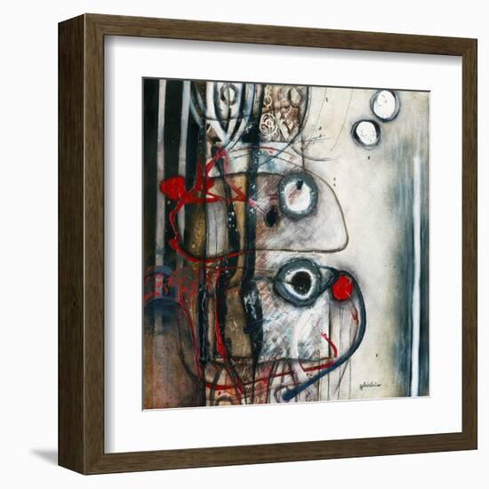 Sous verre-Sylvie Cloutier-Framed Art Print