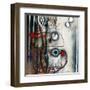 Sous verre-Sylvie Cloutier-Framed Art Print