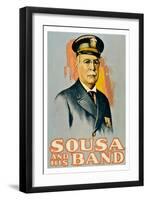 Sousa and His Band-null-Framed Art Print