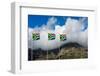 South Africa, Bay, Blowing Flags-Catharina Lux-Framed Photographic Print