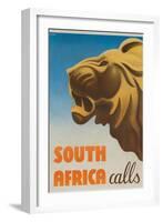 South Africa Calls Poster-Gayle Ullman-Framed Giclee Print