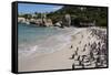 South Africa, Cape Town, Simon's Town, Boulders Beach. African penguin colony.-Cindy Miller Hopkins-Framed Stretched Canvas