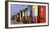 South Africa, Cape Town, Simons Town, Rows of Beach Hut-Paul Souders-Framed Photographic Print